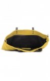 Bőr táska shopper bag Vera Pelle sárga 80041