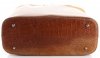 Bőr táska shopper bag Genuine Leather vörös 216