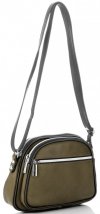 Bőr táska levéltáska Genuine Leather khaki 5100