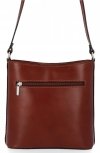 Bőr táska univerzális Genuine Leather barna 6002
