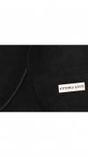 Bőr táska shopper bag Vittoria Gotti fekete V3020