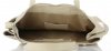 Bőr táska shopper bag Vittoria Gotti bézs V5705