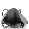 Bőr táska shopper bag Vittoria Gotti szürke V6590C