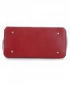 Bőr táska kuffer Genuine Leather piros 816(1