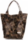 Bőr táska shopper bag Vittoria Gotti többszínű V15