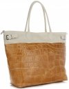 Bőr táska shopper bag Vittoria Gotti vörös V691622
