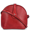 Bőr táska klasszikus Vittoria Gotti piros V530073VAC
