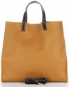 Bőr táska univerzális Genuine Leather vörös 691756
