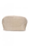 Bőr táska shopper bag Vittoria Gotti bézs V5190