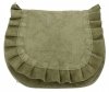 Bőr táska levéltáska Vittoria Gotti khaki V5998