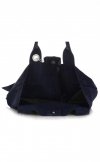 Bőr táska shopper bag Vittoria Gotti tengerkék V5190