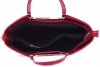 Bőr táska kuffer Genuine Leather piros 430