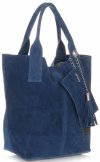 Bőr táska shopper bag Vittoria Gotti jeans V5190