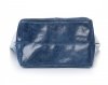 Bőr táska shopper bag Genuine Leather kék 788
