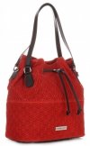 Női Táská shopper bag Vittoria Gotti piros V1005