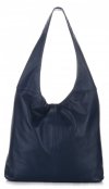 Bőr táska shopper bag Vittoria Gotti piros V3L