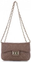 Bőr táska levéltáska Genuine Leather földszínű KST6