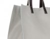 Bőr táska univerzális Genuine Leather világosszürke 691756