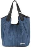 Bőr táska shopper bag Vittoria Gotti jeans V80050