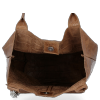 Bőr táska shopper bag Vittoria Gotti földszínű B15