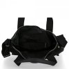 Bőr táska shopper bag Roberto Ricci fekete 012