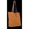 Bőr táska shopper bag Vittoria Gotti vörös V6590C