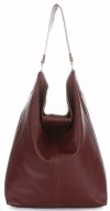 Bőr táska shopper bag Vera Pelle barna 3292