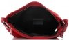 Bőr táska shopper bag Vittoria Gotti piros V3368