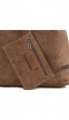 Bőr táska shopper bag Vittoria Gotti földszínű V8802
