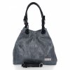 Bőr táska shopper bag Vittoria Gotti Indigó V692754