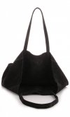 Bőr táska shopper bag Vera Pelle fekete 601