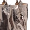 Bőr táska shopper bag Genuine Leather réz 555