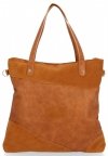 Bőr táska shopper bag Roberto Ricci vörös 18128