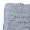 Bőr táska levéltáska Genuine Leather tengerkék A7
