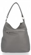 Bőr táska shopper bag Roberto Ricci szürke 19136