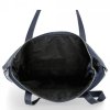 Bőr táska shopper bag Roberto Ricci tengerkék 18128
