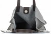 Bőr táska univerzális Genuine Leather szürke 691756