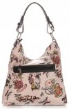 Bőr táska shopper bag Vittoria Gotti bézs V45