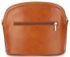Bőr táska levéltáska Genuine Leather vörös E4098