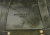 Bőr táska levéltáska Vittoria Gotti zöld V688636