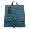 Stylowy Plecak Damski Vintage XL firmy Hernan HB0349 Morski