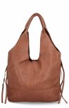 Torebka Shopper Bag XL z Kosmetyczką firmy Herisson 19C323 Brązowa