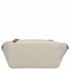 Włoska Torebka Skórzana Shopper Bag z Kosmetyczką 631 Beżowa/Ruda