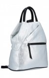 Uniwersalny Plecak Damski firmy Hernan HB0206 Srebrny/Czarny