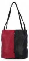 Torebka Plecak Vintage firmy Hernan HB0212 Bordowa/Czarna