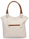 Torebka Uniwersalna Shopper Bag Hernan HB0150 Beżowa/Ruda