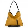 Uniwersalna Torebka damska Shopper Bag XL firmy Hernan HB0170 Żółta