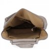 Duży Plecak Damski XL firmy Hernan HB05017-L Ciemno Beżowy