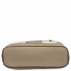 Torebka Damska Shopper Bag 2 Komory firmy Hernan 3892-1 Ciemno Beżowa/Beżowa