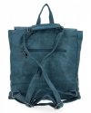 Duży Plecak Damski Vintage XL firmy Hernan HB0382 Morski